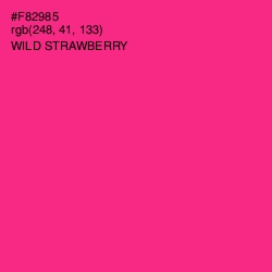 #F82985 - Wild Strawberry Color Image