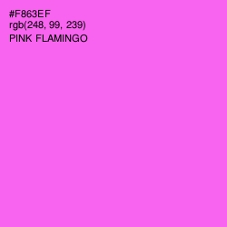 #F863EF - Pink Flamingo Color Image