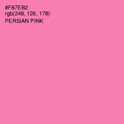 #F87EB2 - Persian Pink Color Image