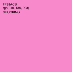 #F88ACB - Shocking Color Image