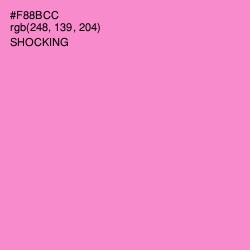 #F88BCC - Shocking Color Image