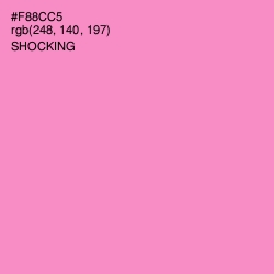 #F88CC5 - Shocking Color Image