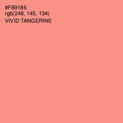 #F89186 - Vivid Tangerine Color Image