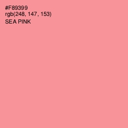 #F89399 - Sea Pink Color Image