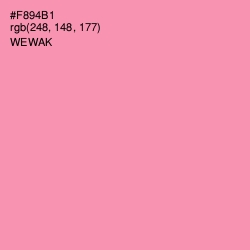 #F894B1 - Wewak Color Image