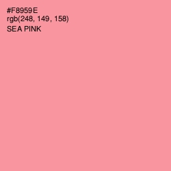 #F8959E - Sea Pink Color Image