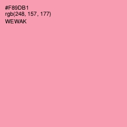 #F89DB1 - Wewak Color Image