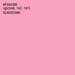 #F8A2BB - Sundown Color Image