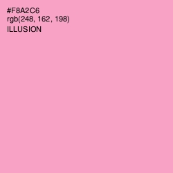 #F8A2C6 - Illusion Color Image