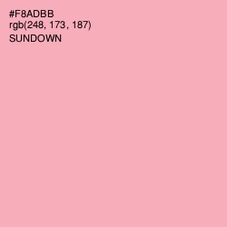 #F8ADBB - Sundown Color Image