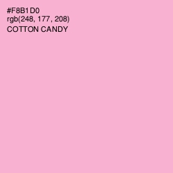 #F8B1D0 - Cotton Candy Color Image