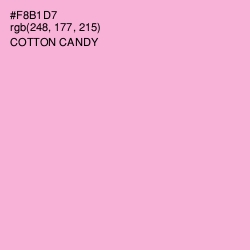 #F8B1D7 - Cotton Candy Color Image