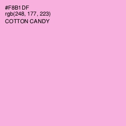 #F8B1DF - Cotton Candy Color Image