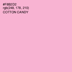 #F8B2D2 - Cotton Candy Color Image