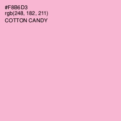 #F8B6D3 - Cotton Candy Color Image