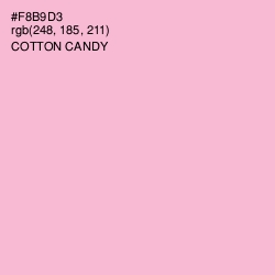 #F8B9D3 - Cotton Candy Color Image