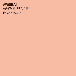 #F8BBA4 - Rose Bud Color Image