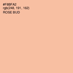 #F8BFA2 - Rose Bud Color Image