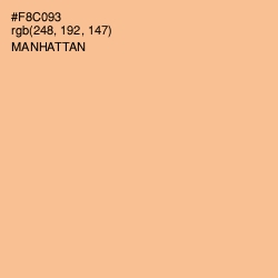 #F8C093 - Manhattan Color Image