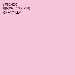 #F8C4DC - Chantilly Color Image