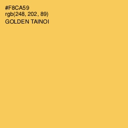 #F8CA59 - Golden Tainoi Color Image