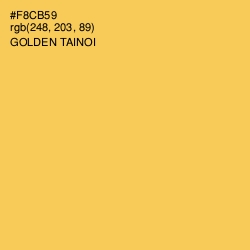 #F8CB59 - Golden Tainoi Color Image