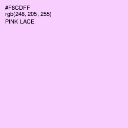 #F8CDFF - Pink Lace Color Image