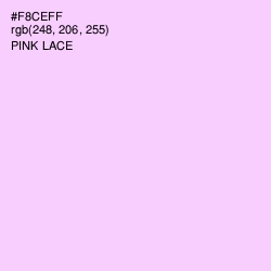 #F8CEFF - Pink Lace Color Image