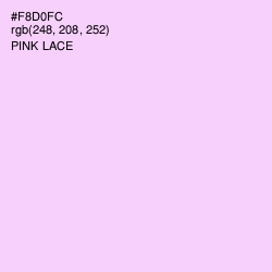 #F8D0FC - Pink Lace Color Image