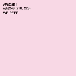 #F8D8E4 - We Peep Color Image