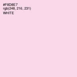 #F8D8E7 - Cherub Color Image