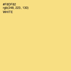 #F8DF82 - Buff Color Image