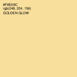 #F8E09C - Golden Glow Color Image