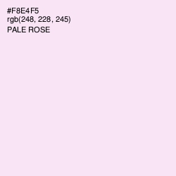 #F8E4F5 - Pale Rose Color Image