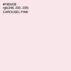 #F8E6EB - Carousel Pink Color Image