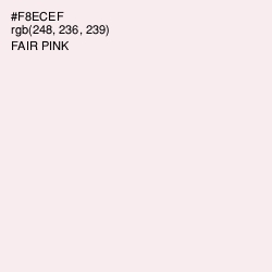 #F8ECEF - Fair Pink Color Image