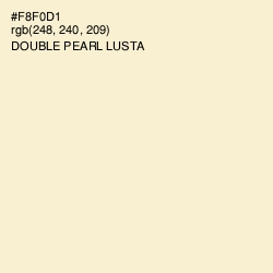 #F8F0D1 - Double Pearl Lusta Color Image