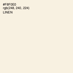 #F8F0E0 - Linen Color Image