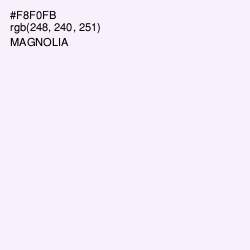 #F8F0FB - Magnolia Color Image