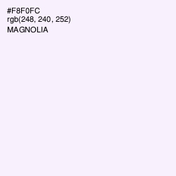 #F8F0FC - Magnolia Color Image