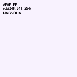 #F8F1FE - Magnolia Color Image