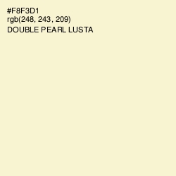 #F8F3D1 - Double Pearl Lusta Color Image