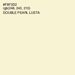 #F8F3D2 - Double Pearl Lusta Color Image