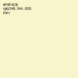 #F8F4CB - Pipi Color Image