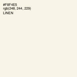 #F8F4E5 - Linen Color Image
