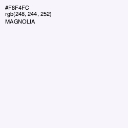 #F8F4FC - Magnolia Color Image