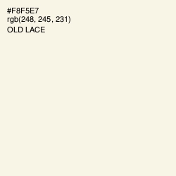 #F8F5E7 - Old Lace Color Image
