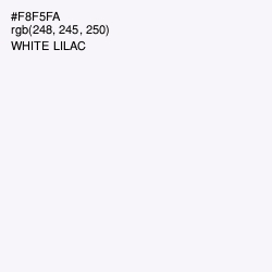 #F8F5FA - White Lilac Color Image