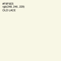 #F8F6E5 - Old Lace Color Image
