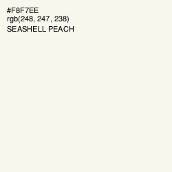 #F8F7EE - Seashell Peach Color Image